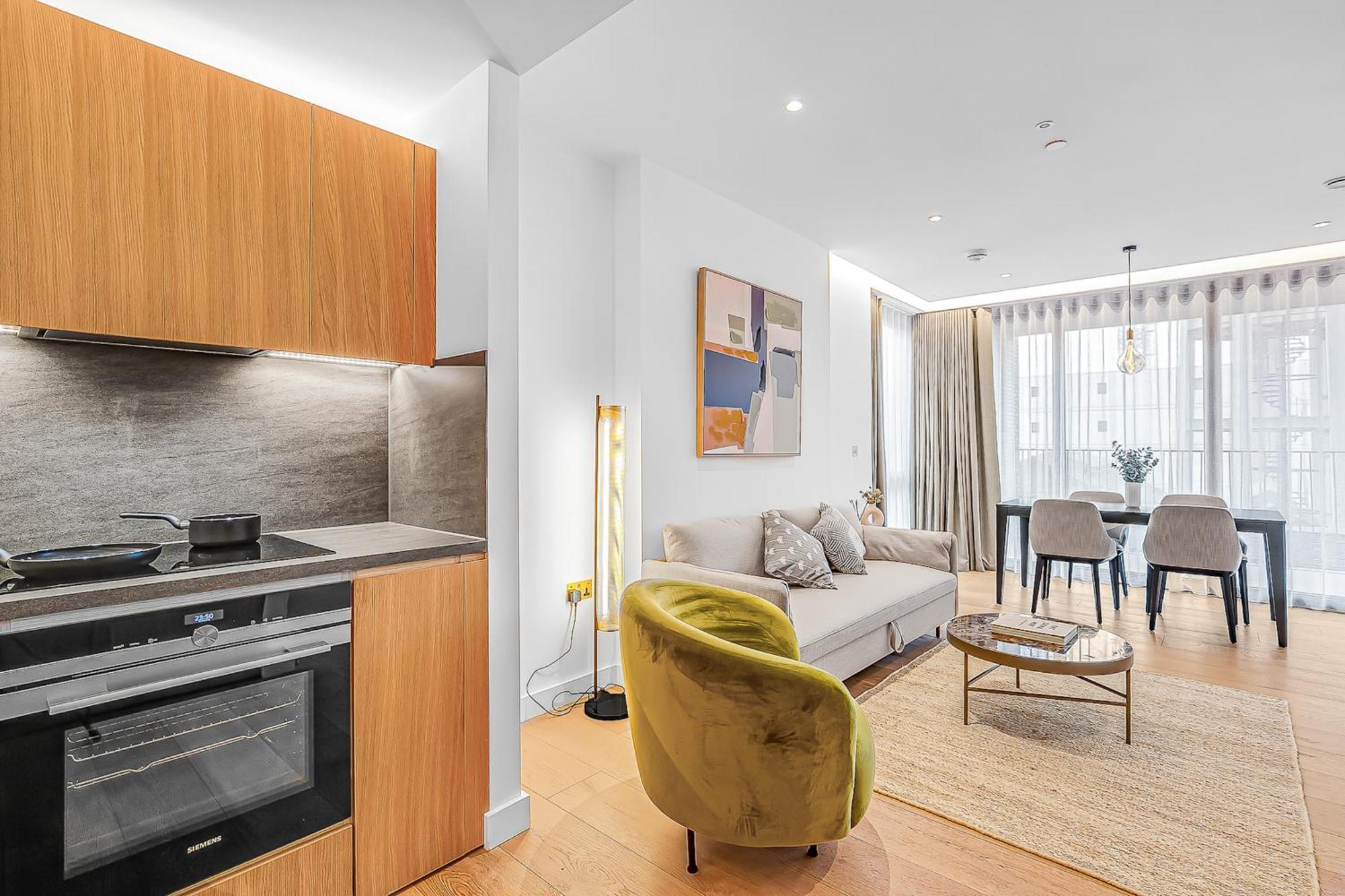 Modern King'S Cross Apartments London Værelse billede