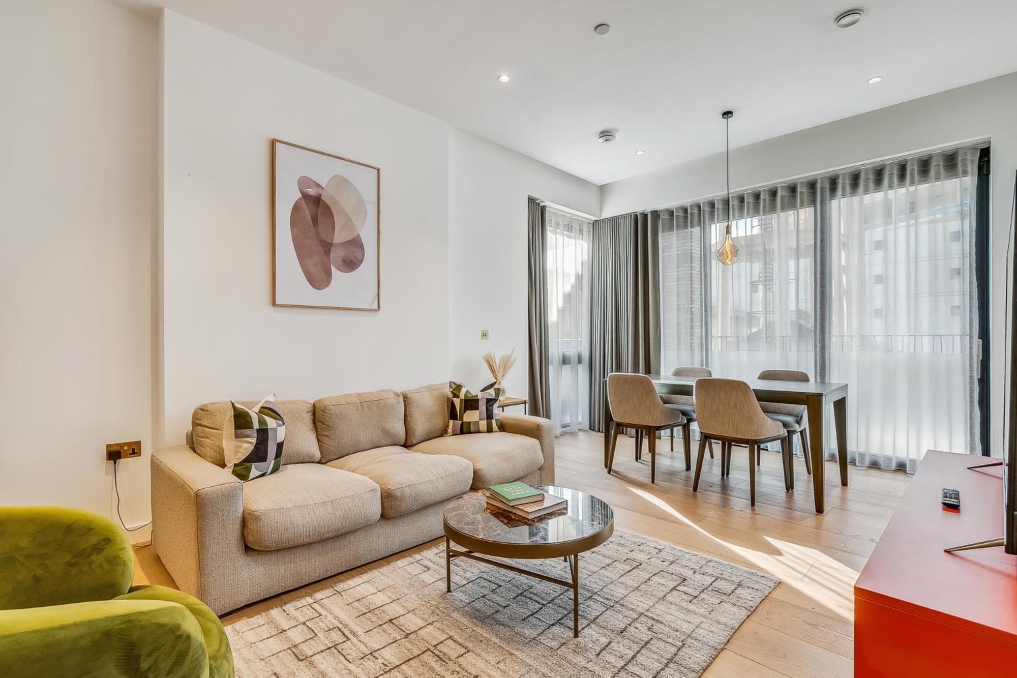 Modern King'S Cross Apartments London Eksteriør billede