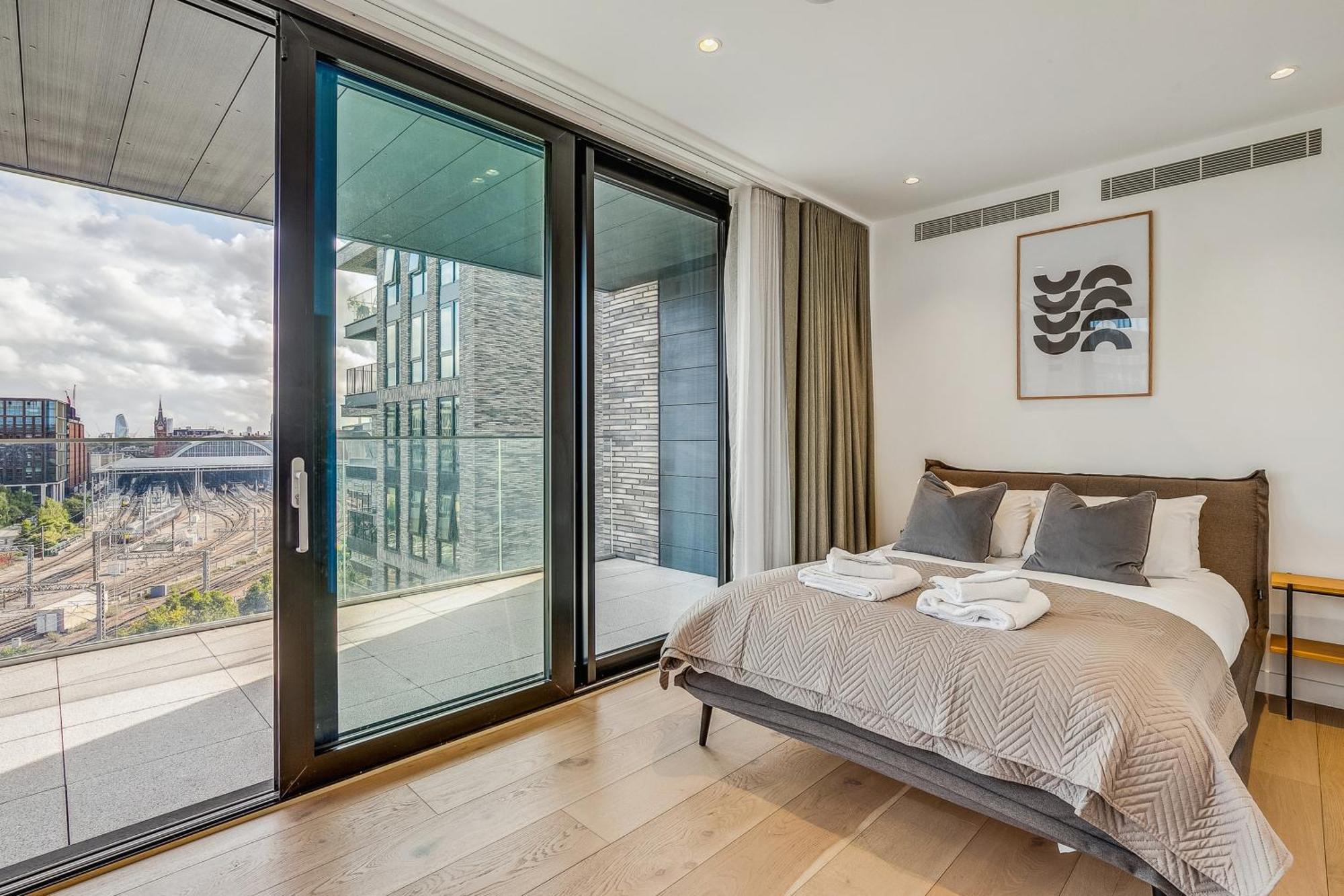 Modern King'S Cross Apartments London Værelse billede