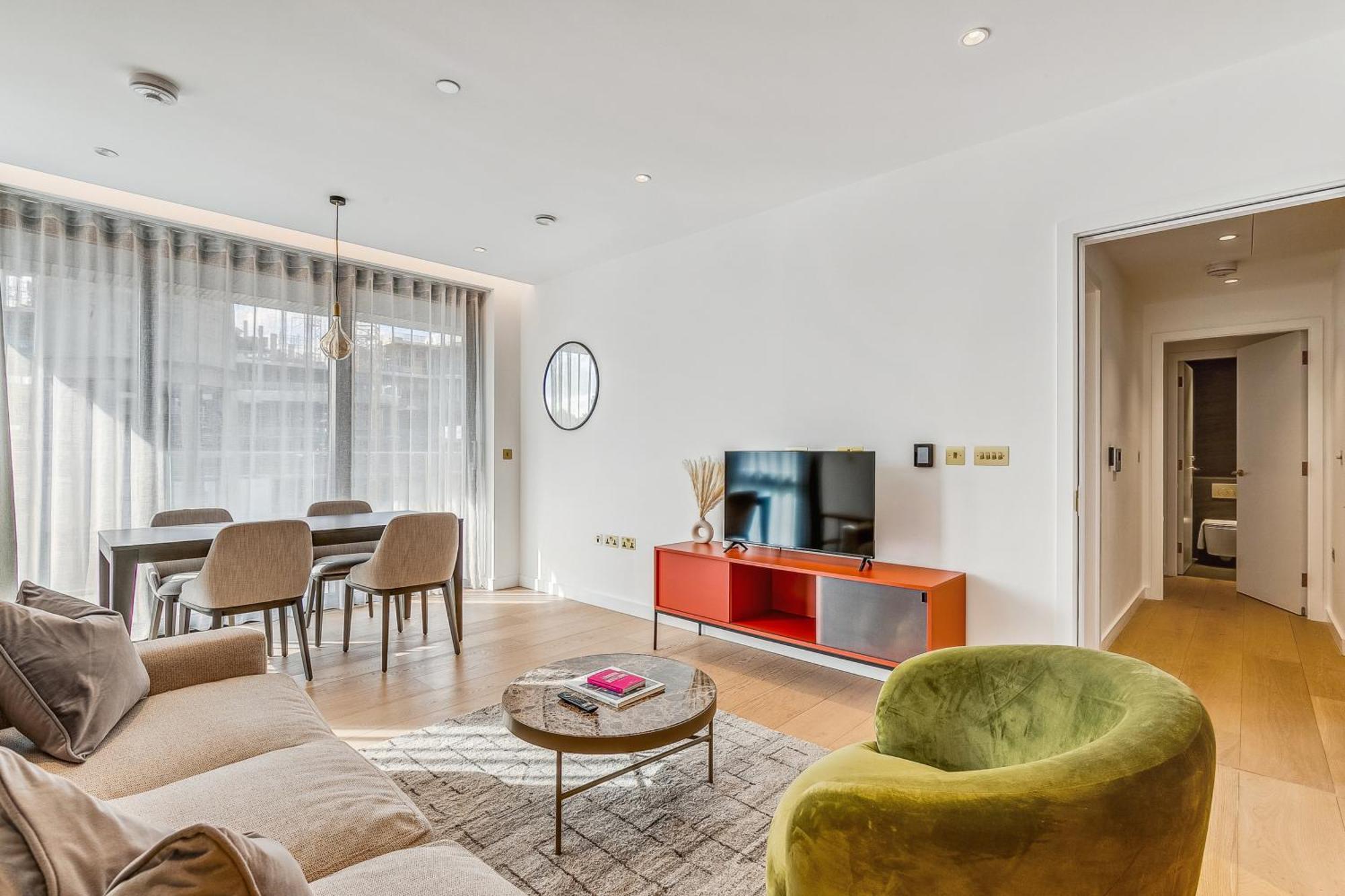 Modern King'S Cross Apartments London Værelse billede