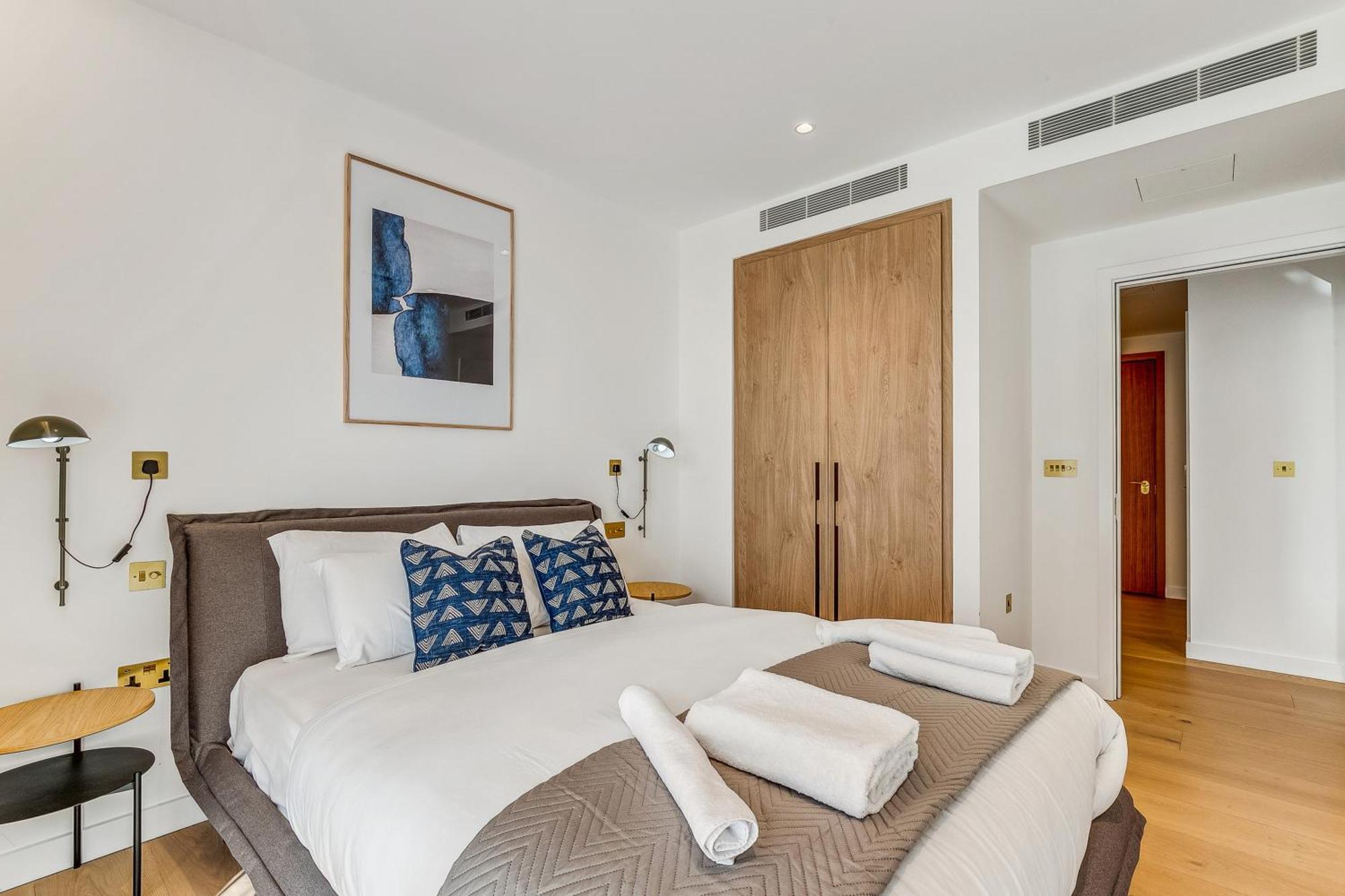 Modern King'S Cross Apartments London Værelse billede